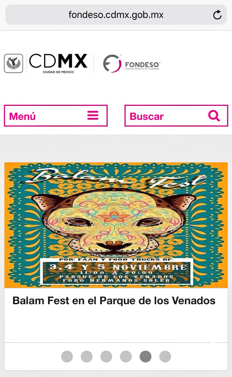 Así en: <a href="/FondesoCDMX/">Fondo para el Desarrollo Social</a> <a href="/SedecoCDMX/">Secretaría de Desarrollo Económico</a> <a href="/GobCDMX/">Gobierno de la Ciudad de México</a> para mañana ya el: #BalamFest en el: #ParqueDeLosVenados con: #CausaSocial <a href="/AmorXMexico2/">Amor X Mexico 🇲🇽</a>