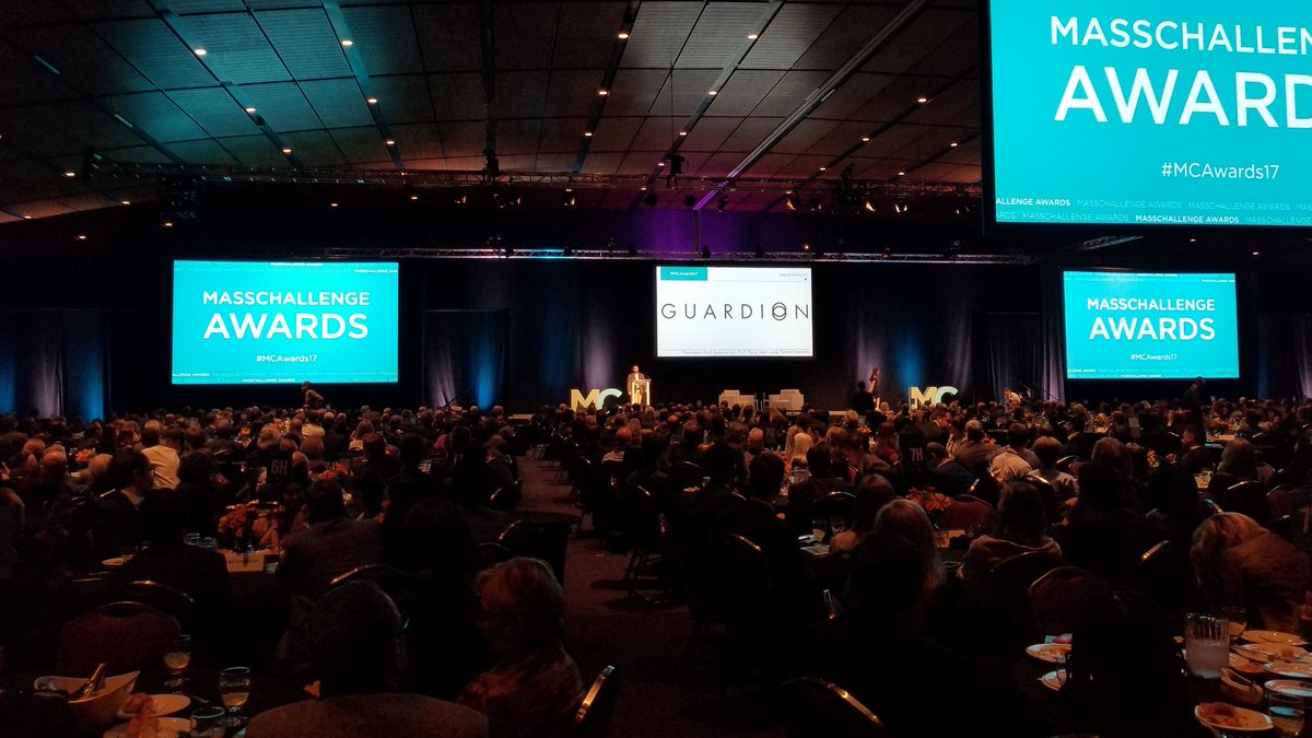 EnriqueLevin's tweet photo. Congrats to Guardion for winning a 50K award @MassChallenge #MCAwards17 https://t.co/LxVq8jSW5S