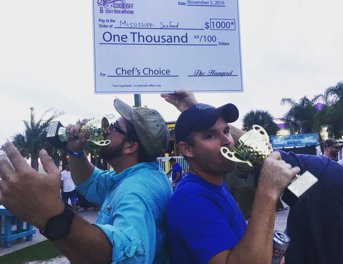 deltasupperclub's tweet image. Watch out @hangoutcookoff #Oysterfest #GulfShores‼️ Be on the 👀 for Chef @crewsdave &amp;amp; Crew going for 3-STRAIGHT #ChefChoice trophy win! 🏆🏆🏆
