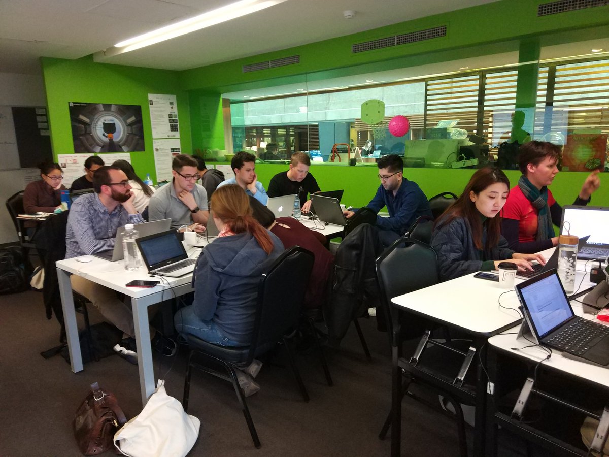 kflekac's tweet photo. Working hard on deciding a team name #ResPy @ResPlat https://t.co/NYKfIHakGP