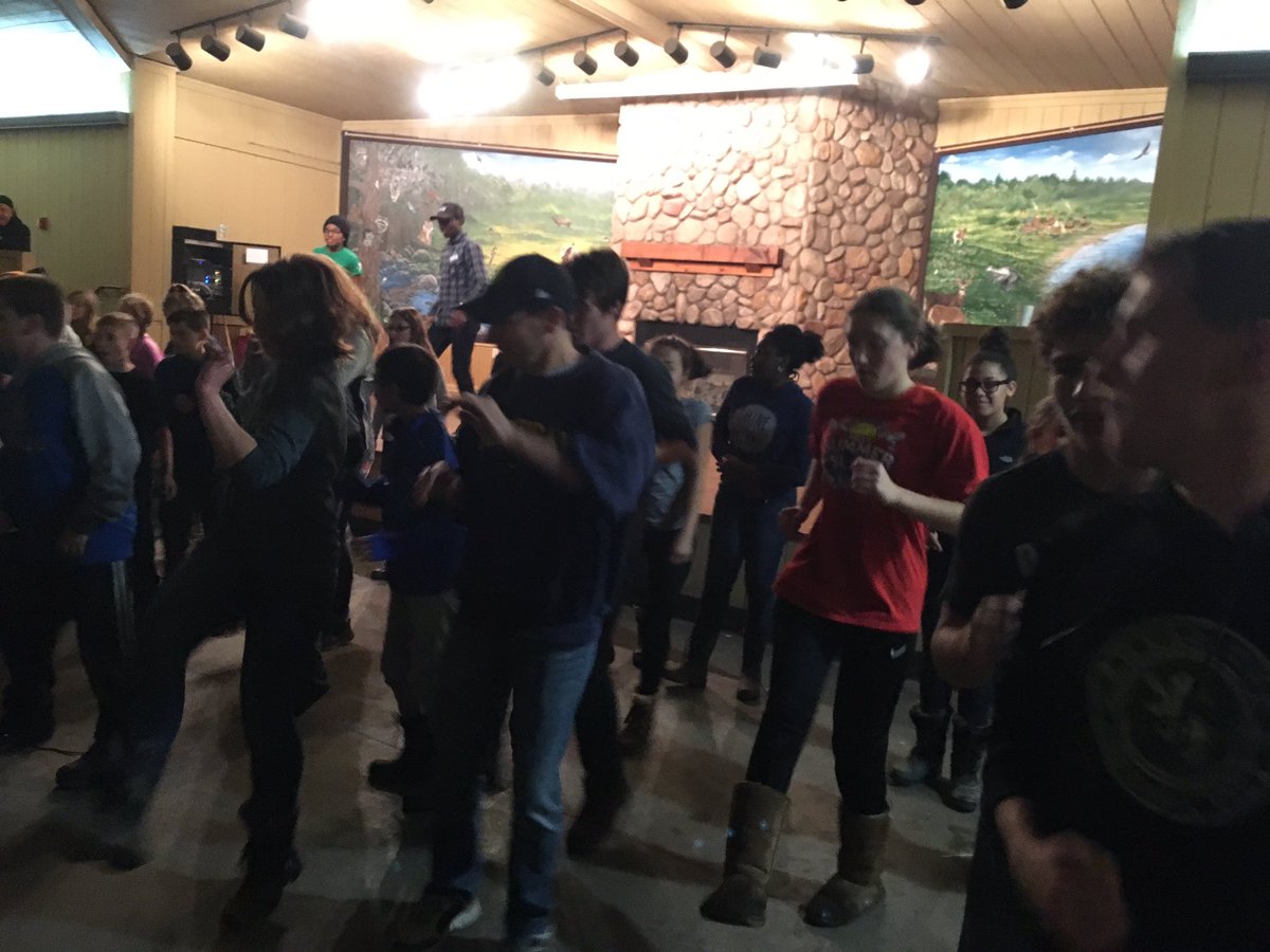 MichaelCorridor's tweet photo. Mr. Betman is a dancing machine! #ROMScampers17 https://t.co/zG7LL4LrCN