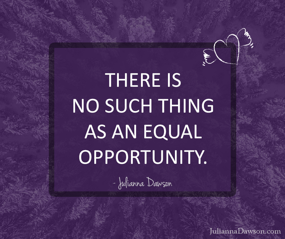 JuliannaMDawson's tweet photo. “There is no such thing as an equal opportunity.”— Julianna Dawson #SuccessUnbound https://t.co/AiIgClAJ7s https://t.co/dm6wi4ttM4