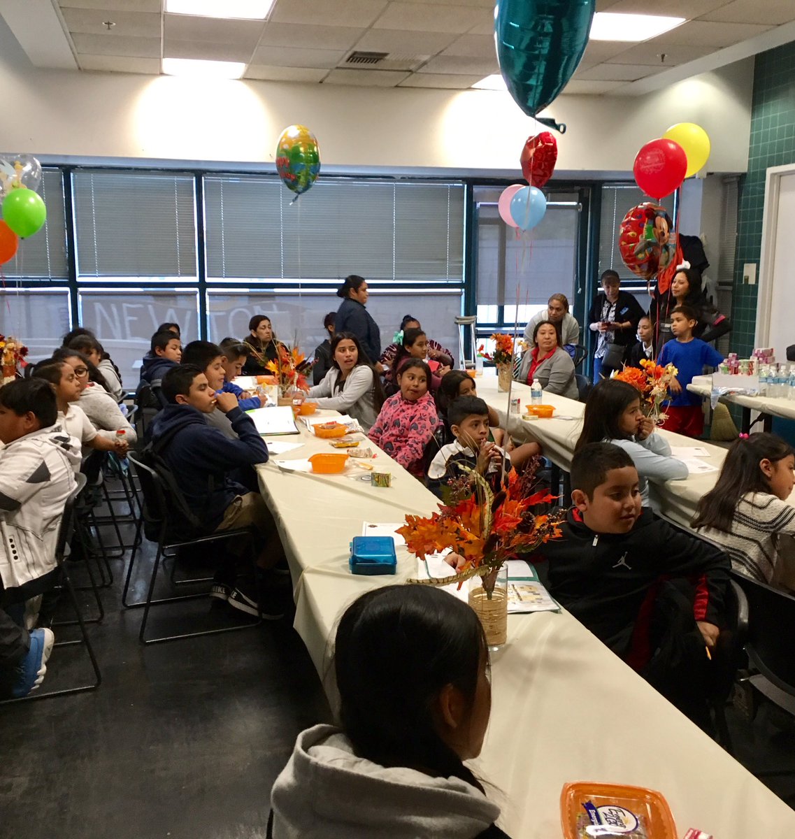 Newton Area CSP - Residents from Pueblo Del Rio Housing Development hold party for LAPD-CSP Officer Triana. Great job!