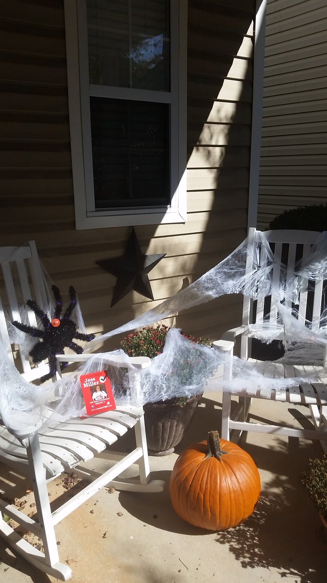 JessforCMS's tweet photo. Check out my Halloween canvassing @swingleft ! 
#JessforCMS https://t.co/T6AIh93Vxl