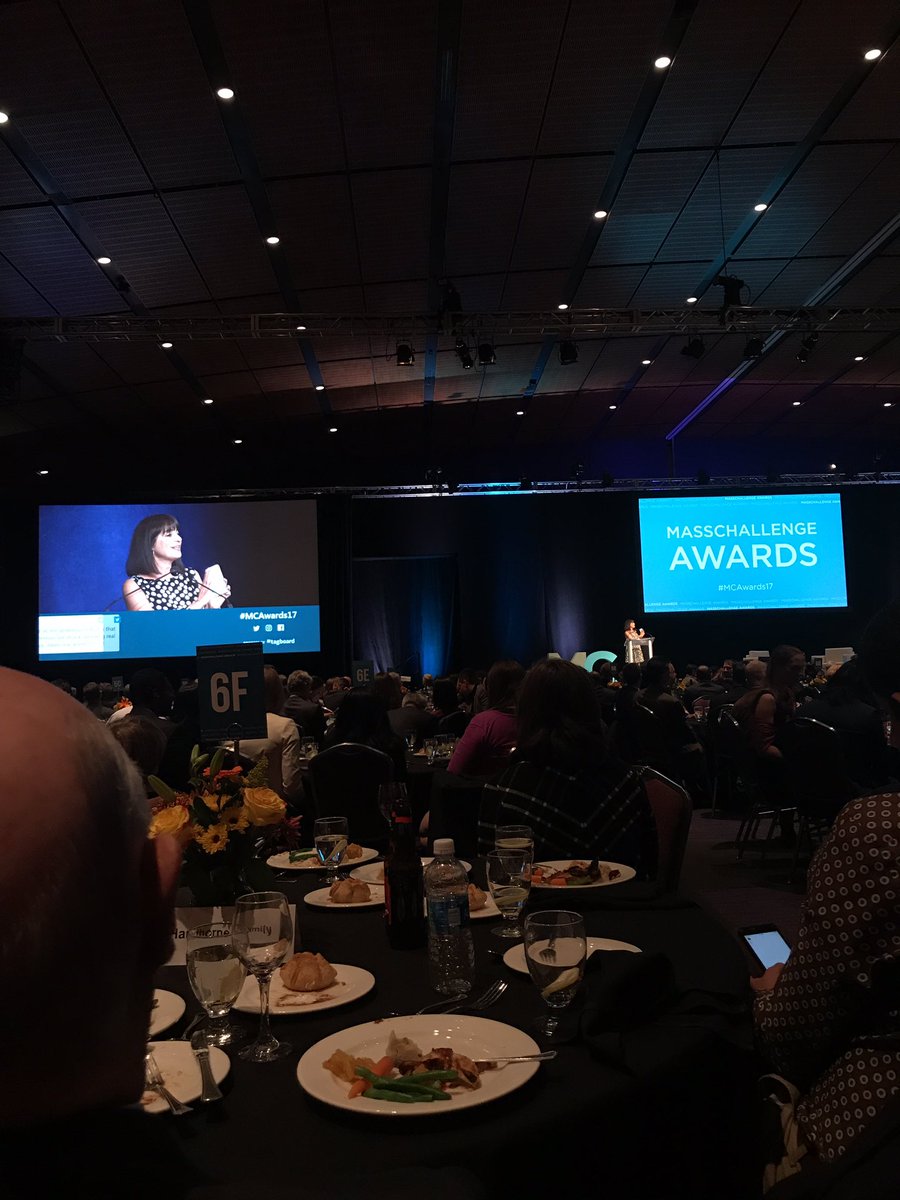 Enjoying the MassChallenge in #Boston. #mcawards17