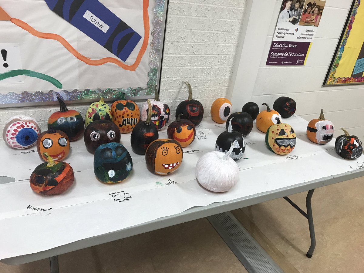 Grade 3-6 Halloween Art!!! 🎃