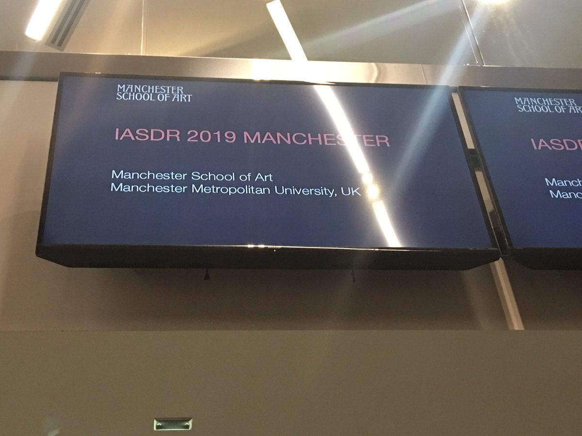 Congrats to the Manchester School of Art for #IASDR2019 #research #design <a href="/McrSchArt/">Manchester School of Art</a> <a href="/ucdaap/">College of DAAP</a> <a href="/UC_DAAP/">UC_DAAP</a> <a href="/IASDR2017/">IASDR 2017</a>