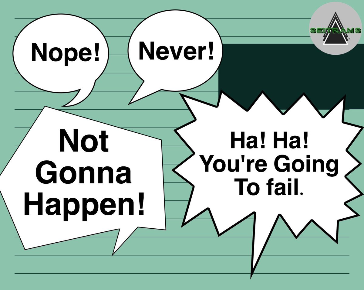 SeitramsPM's tweet image. Ignore the naysayers. Believe in yourself and #ConquerNow!