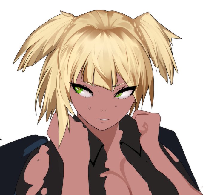 다음 그림은 뭔가에  부끄러워하는 웰로드쨩입니다 