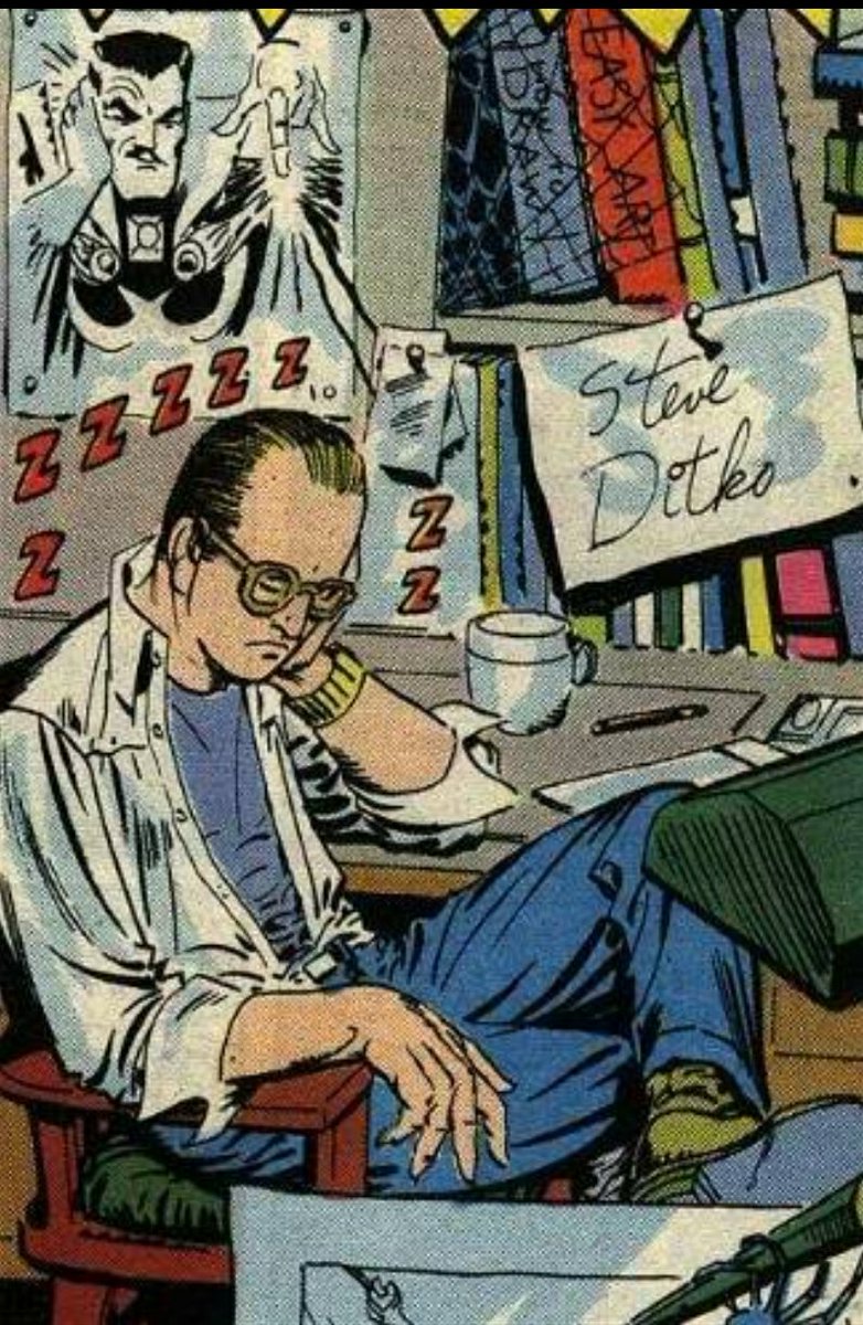 sp0ckatiel's tweet photo. Happy 90th birthday to Steve Ditko. Thank you so much for #DoctorStrange https://t.co/DJtOsOC4XQ