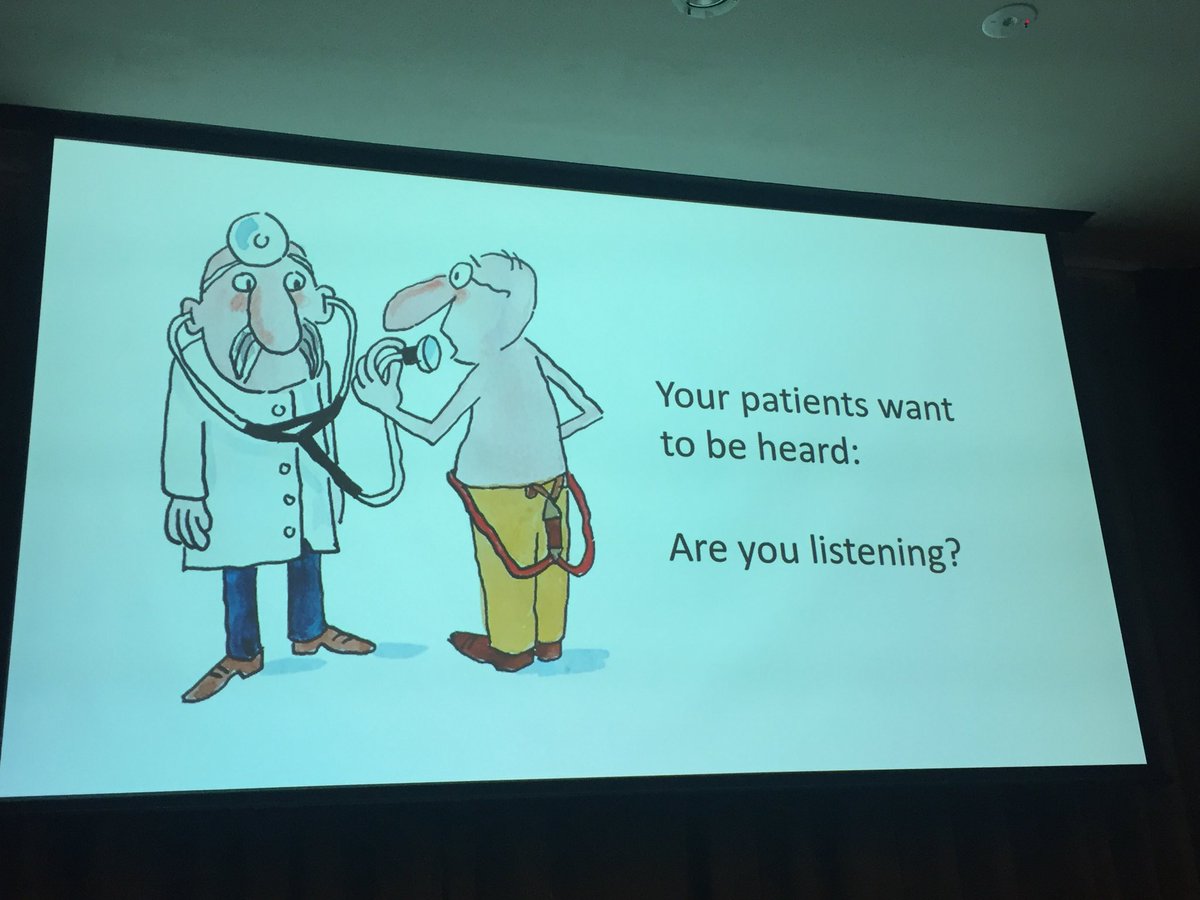 .@LeeAFleisher - patient reported outcomes/satisfaction very important. Also correlate with clinical outcomes #periSIG17