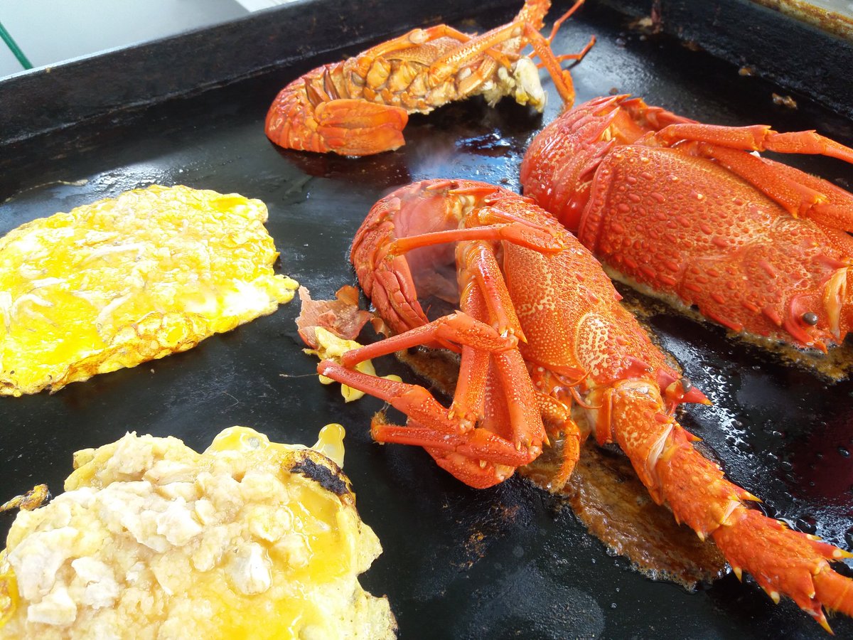 Brett Atkinson On Twitter Grilled Crayfish Time At The Kaikoura