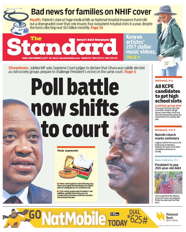 The Standard on Twitter: "Have you grabbed a copy of The Standard today? The Standard Newspaper: Kenya's Bold Newspaper The Nairobian: Duale: I madly love you Nazlin https://t.co/UbdgASe1Pj" / Twitter