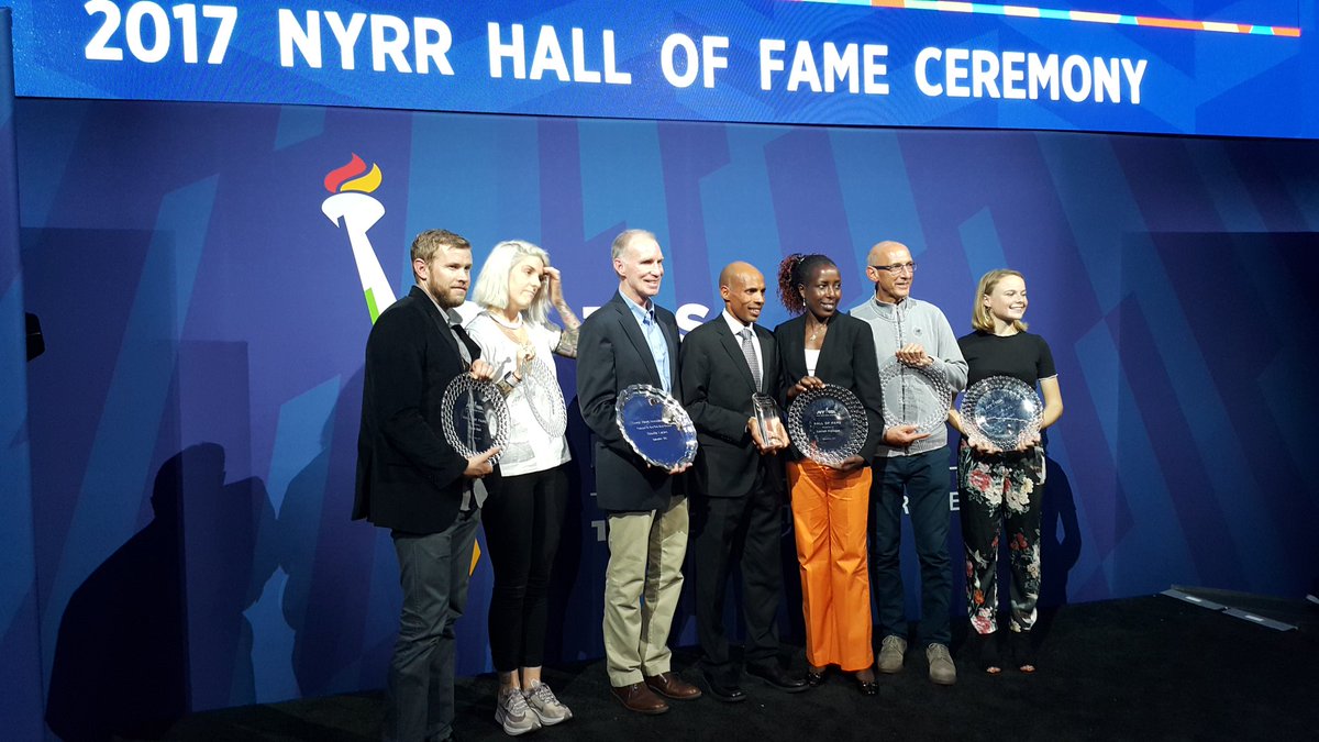 lornahkiplagat's tweet photo. Proud to be inducted into the NYRR 2017 Hall of Fame ! Thanks @nyrr #NewYorkMarathon #running https://t.co/Q4nVOSxFYq