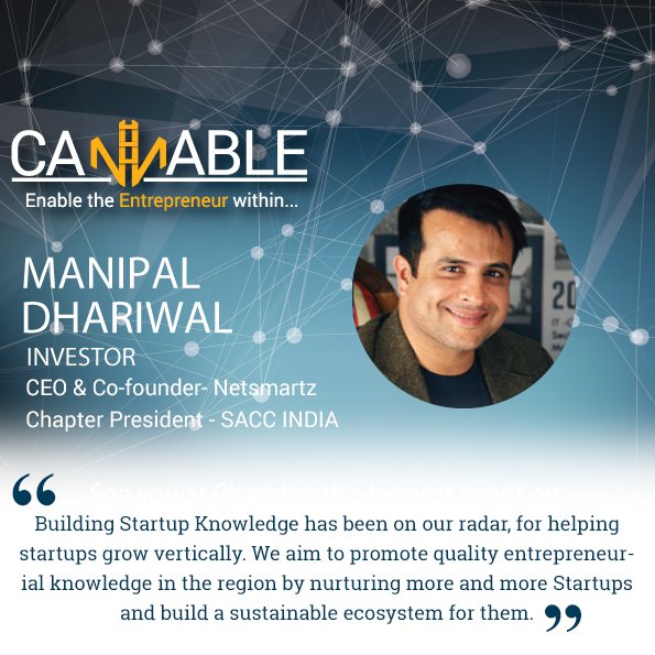 saccindia's tweet photo. SACC and Chandigarh Angel's Network brings "Cannable 2017". 
#SACCIndia #Cannable2017 https://t.co/y7aoJQXDOH