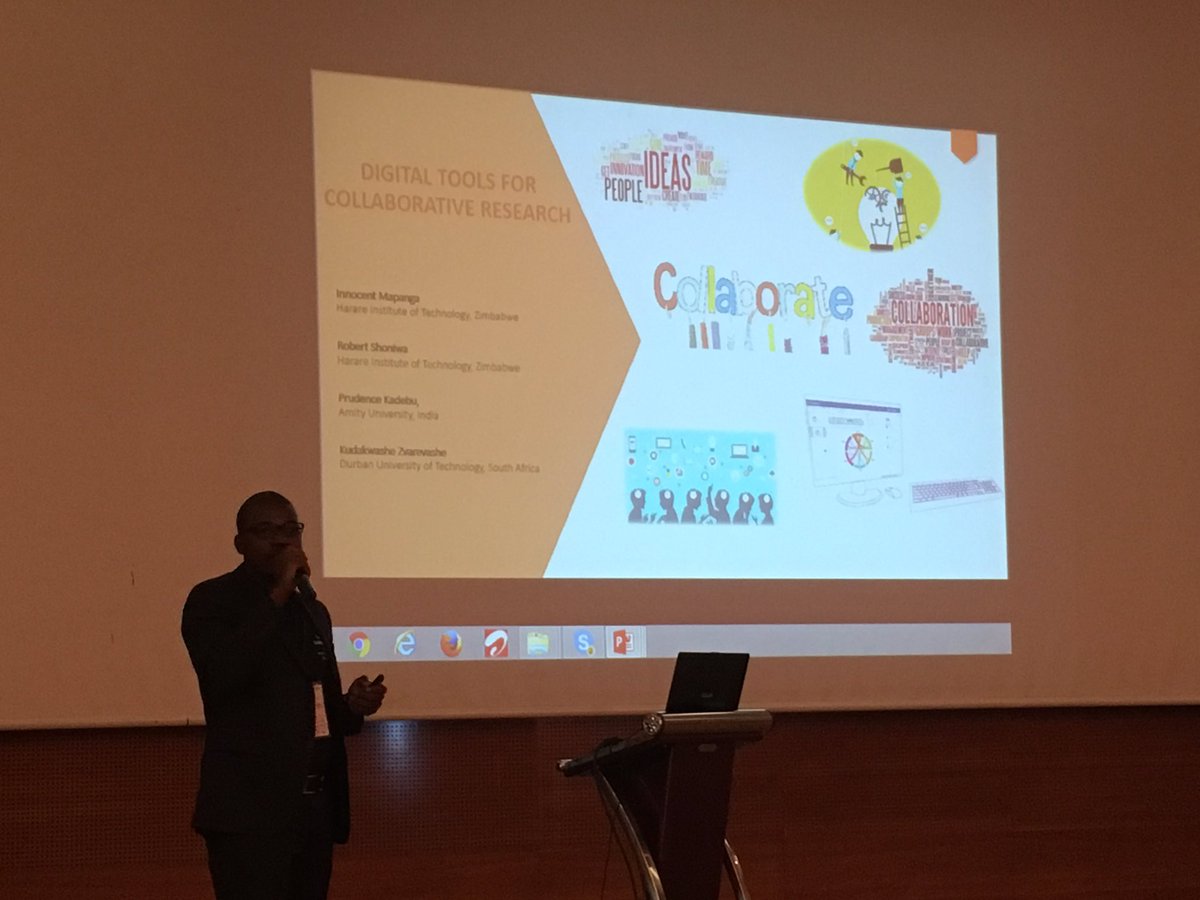 AC3_News's tweet photo. "Collaboration cannot take place without digital tools" - Mr. Innocent Mapanga. #UbuntuNetConnect2017 https://t.co/b05LxN2L4K