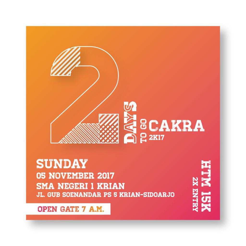 PABRASMA_01's tweet photo. [ 2 DAYS to go THE 5TH ANNUAL CAKRA 2K17 ]

SMA Negeri 1 Krian Sidoarjo
5 November 2017 ✨

#PABRASMA https://t.co/5xdQqlDZVG