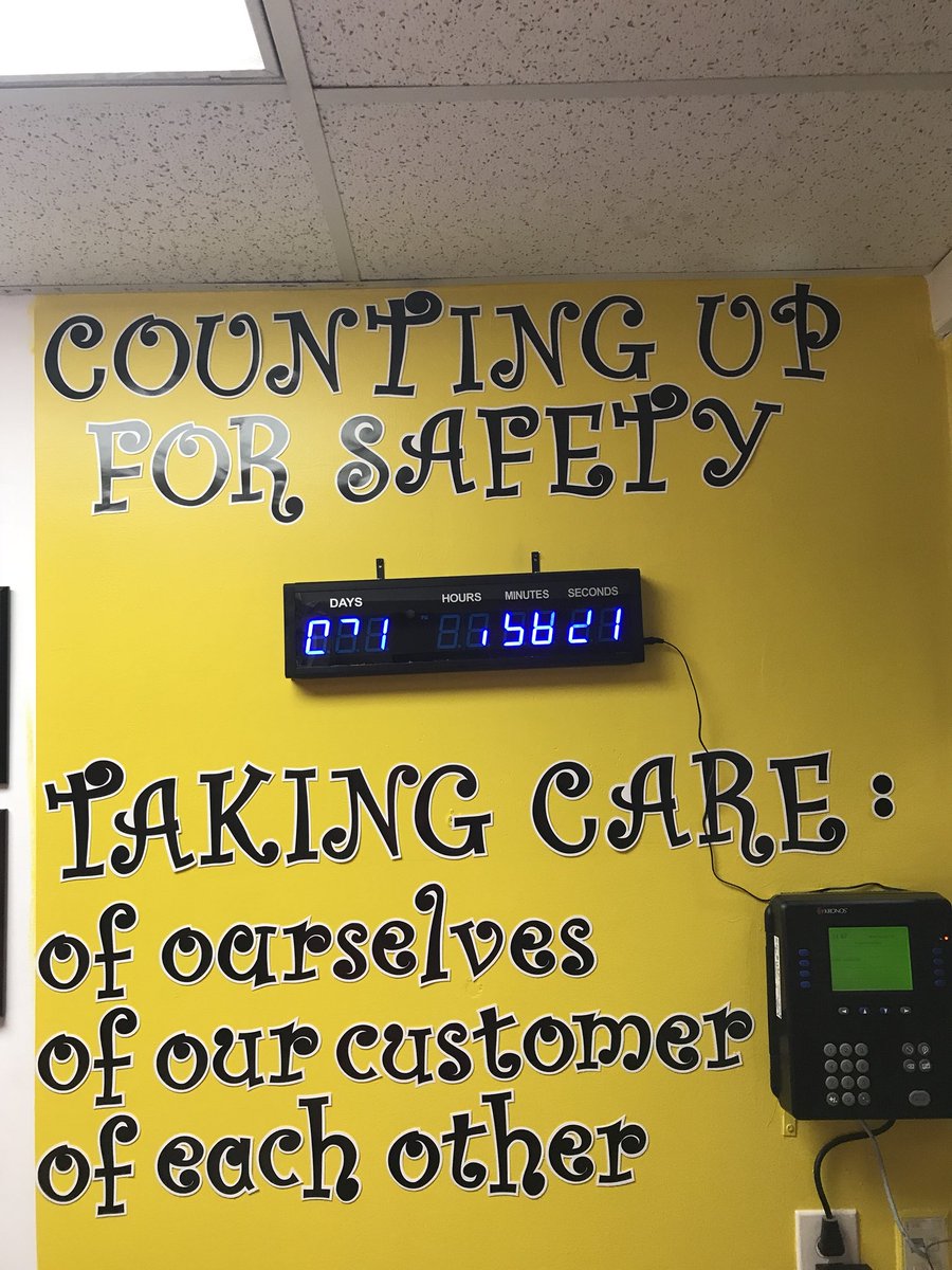 AmandaTewell's tweet photo. Safety board is a go at #6346. @derekfleming https://t.co/TpyCeSoEws