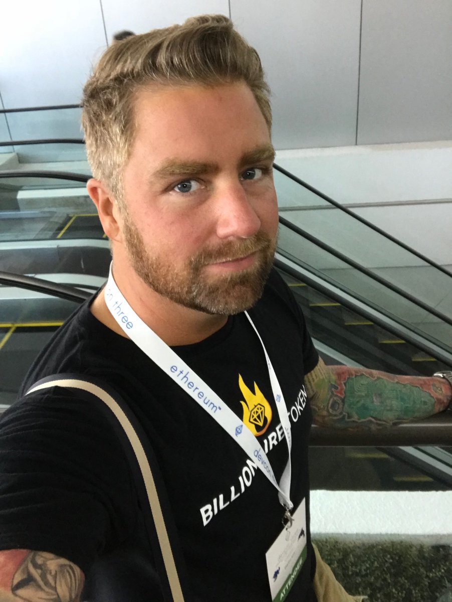 BillionaireTkn's tweet image. XBL T-shirts are out! Featuring Daren Iott at Devcon 3 :)  #devcon2017
