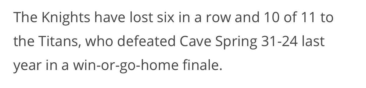 hv_section's tweet photo. Theme update: Tomorrow's theme is now white out, everyone come out and support our titans as we make it 7 in a row. #beatcave https://t.co/K6mEZk5rHD