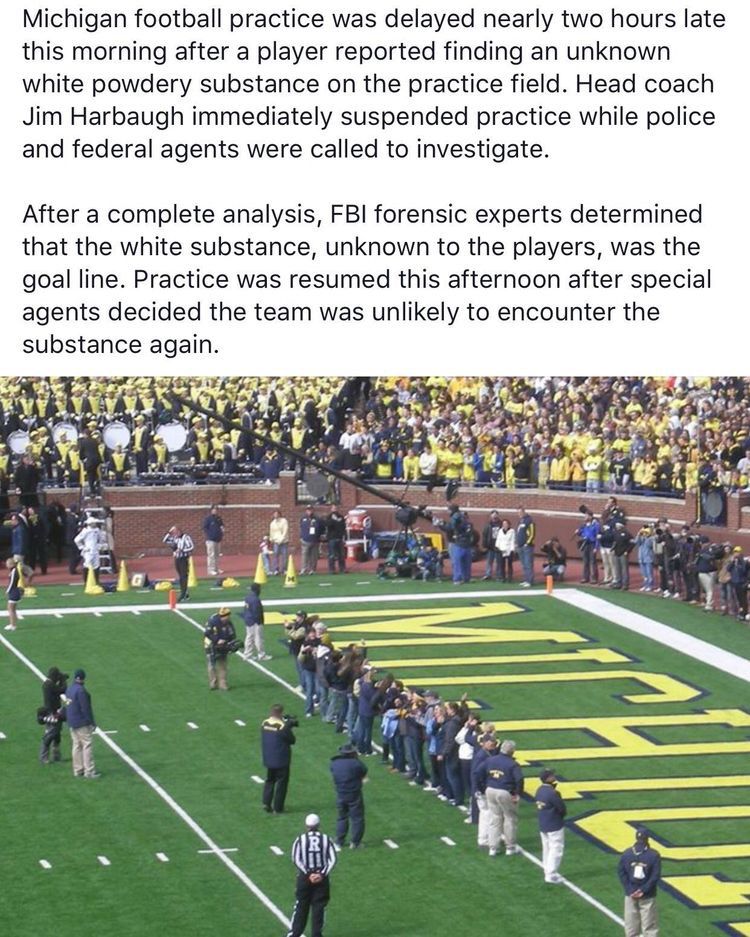 TheBuckeyeNut's tweet photo. BREAKING NEWS From The University Of Michigan https://t.co/OEq7q93nt5