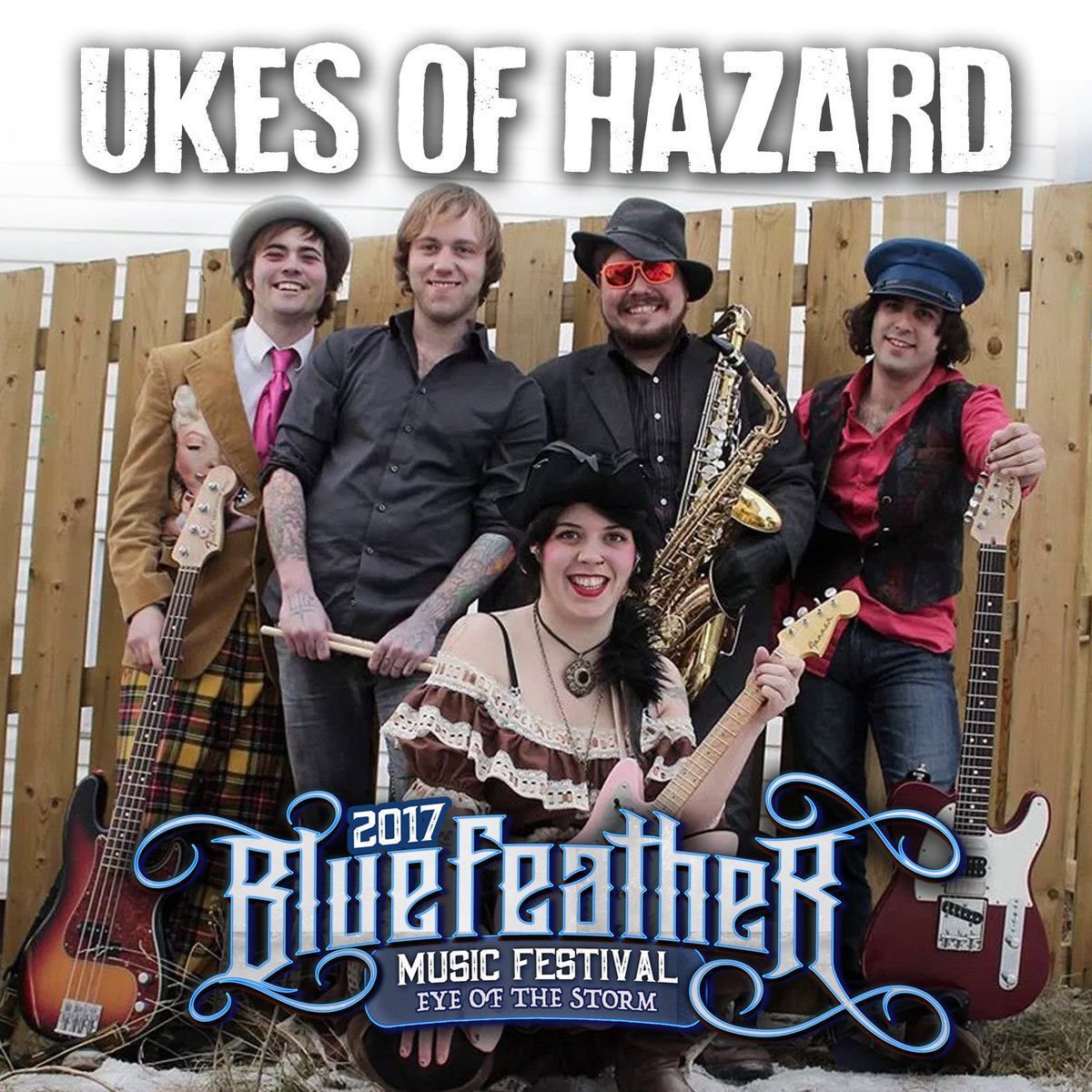 This band is known for their upbeat original swingin' shanties about love, hate, pirates &amp; life in the Yukon. Ukes of Hazard play this Sat