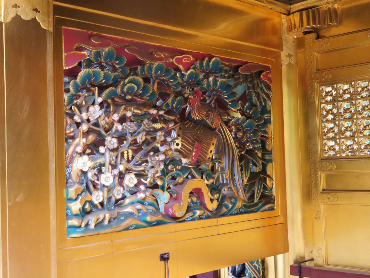 MARIfromJP4's tweet photo. #上野東照宮 #UenoToshogu is shrine of #IeyasuTokugawa ,he is the founder of the Tokugawa shogunate. #gold #shrinearchitecture https://t.co/2pXiN1lsXo