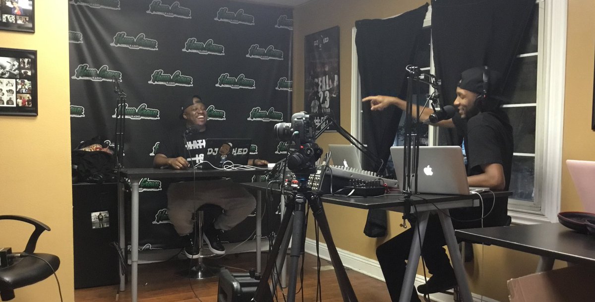 HomeGrownRadio's tweet photo. We're live now w/ @DJHed & @iAMChuckDizzle ๐ก Tune in @ https://t.co/MZRn9GYaih ๐ #HGRLive https://t.co/3uOj73yP81