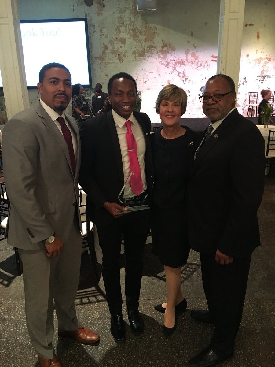 Allen University (@allenuniv) on Twitter photo Alumnus, Jamal Stroud was honored today by <a href="/CCCFtweets/">Central Carolina Community Foundation</a> as the “Young Professional” of the year for the 2017 Best of Philanthropy Award. Alumnus, Jamal Stroud was honored today by <a href="/CCCFtweets/">Central Carolina Community Foundation</a> as the “Young Professional” of the year for the 2017 Best of Philanthropy Award.