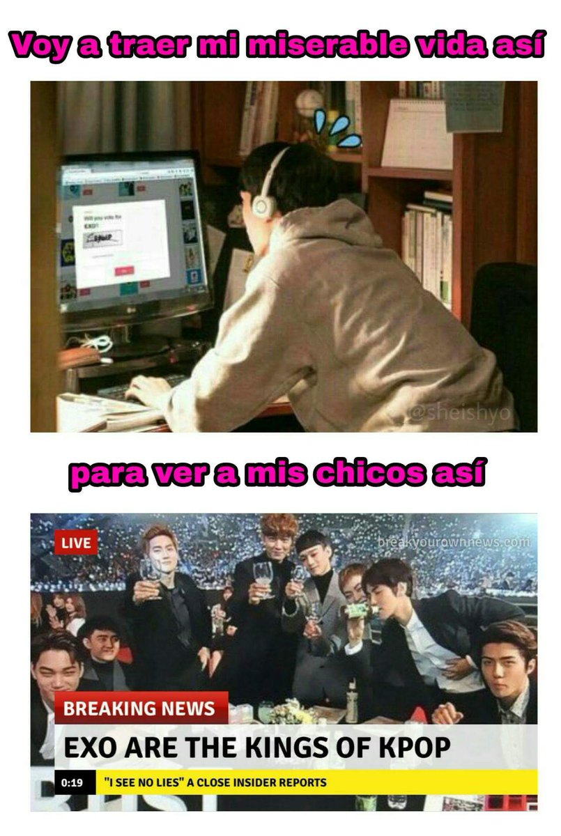zap_directioner's tweet photo. ¿Ya se cansaron de votar EXO-L? 
Vamos a dar lo mejor para nuestros reyes. 
#EXO #Keep_Working_Exols #Keep_Mwave_EXOL #KoKoBop @weareoneEXO https://t.co/OHUZKHVVrq