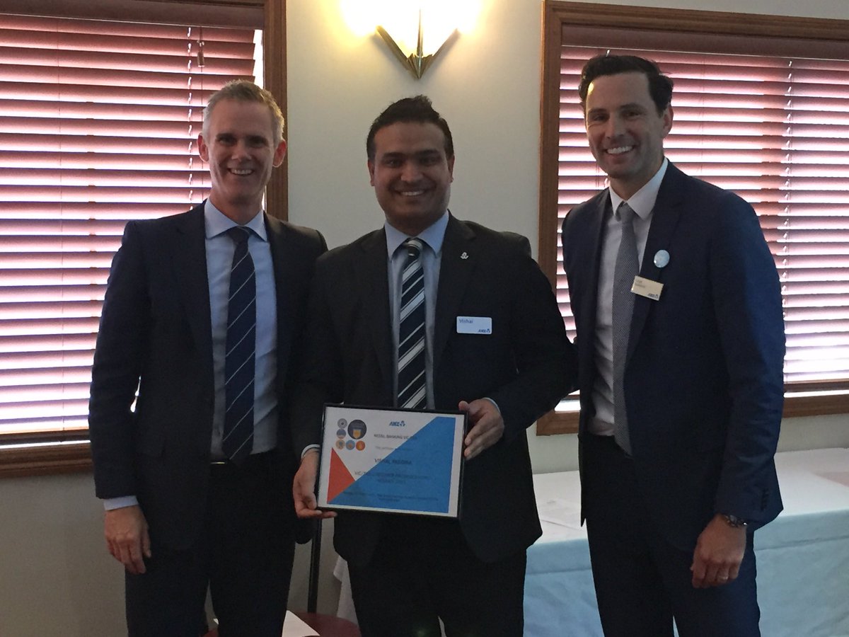 What a great day! Brilliant conversations with the <a href="/ANZ_AU/">ANZ Australia</a> Ballarat team &amp; customers. Discussed our #values &amp; gave service awards. 👍