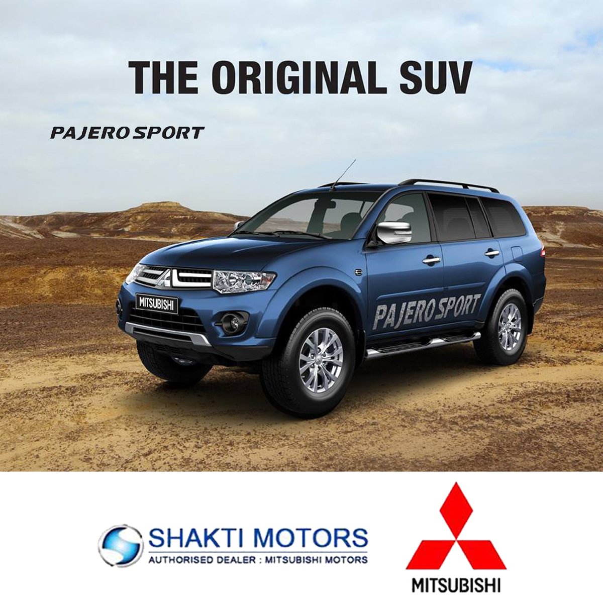shaktimotor's tweet photo. The #OriginalSUV #PajeroSport Select
 @shaktimotor: https://t.co/UaPMgurHKG 
#Showroom in #NaviMumbai 
#Mitsubishi #SmartSUV #SportsCar https://t.co/aVHFm044Ab