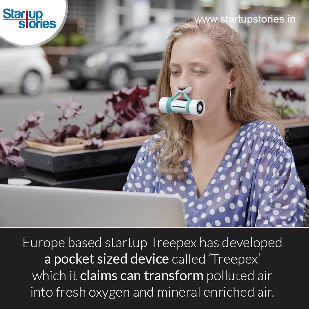 stories_startup's tweet photo. New device by #Treepex that can transform polluted air into fresh mineral rich oxygen! 

#StartupStories #BreatheYourOwnForest #TechNews https://t.co/zETAOeXjfR