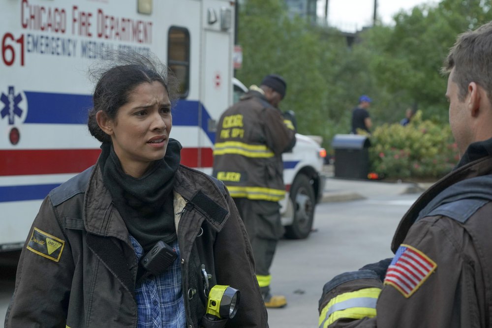 PopCulture's tweet photo. #chicagofirefallfinale Midseason Finale Reveals [SPOILER] Left the Team: https://t.co/Uj3QixGYlO #ChicagoFire https://t.co/8EvVF3of2Q