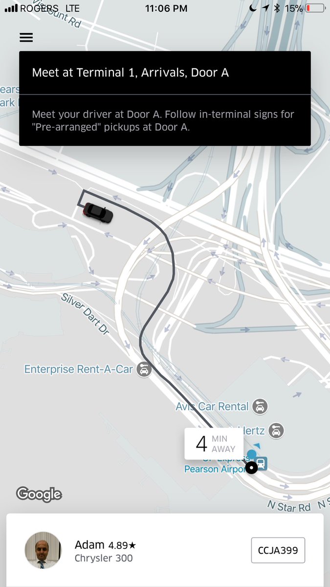 michael_stahl's tweet photo. @uber why did your driver piss around for 20 minutes at the airport when he didn’t like that I was going downtown. https://t.co/Of0oR6CkKn