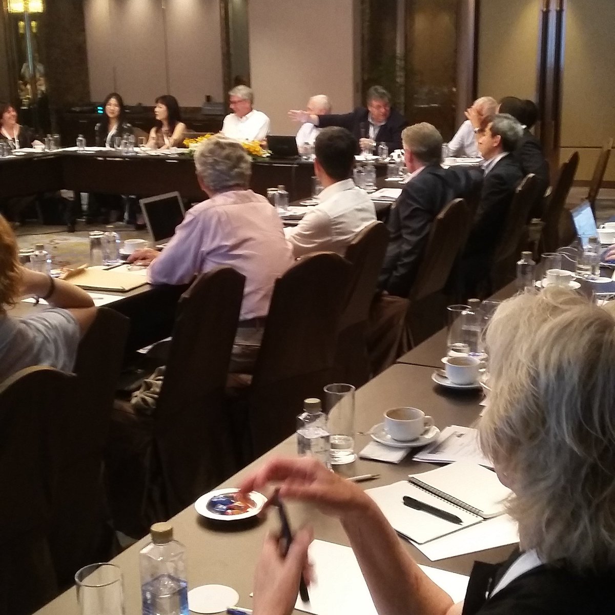 CIBJO Coloured Stone Steering Committee underway ahead of start of 2017 Congress. #jewellery Gaetano Cavalieri jewelry responsible jewelry