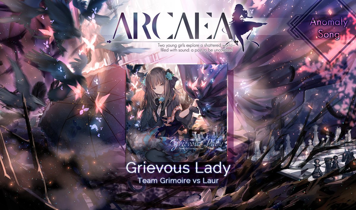 Laur V Twitter 告知 Arcaeaのパック Vicious Labyrinth にteam Grimoireさんと僕の合作曲 Grievous Lady を書き下ろさせて頂きました 光と対立の楽曲を担当した同士が本気を出した渾身の曲です T Co Rg62mamsbf Laur V Twitter 告知 Arcaeaのパック Vicious Labyrinth にteam Grimoireさんと僕の合作曲 Grievous Lady を書き下ろさせて頂きました 光と対立の楽曲を担当した同士が本気を出した渾身の曲です T Co Rg62mamsbf