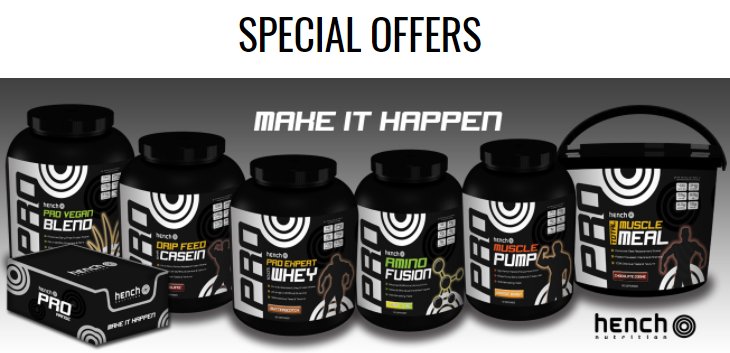 HenchNutrition's tweet photo. It's Friday | Check out our *special offers*!

https://t.co/rWwx3n2h62

#fitfam #friday #protein https://t.co/foIa9l5CE4