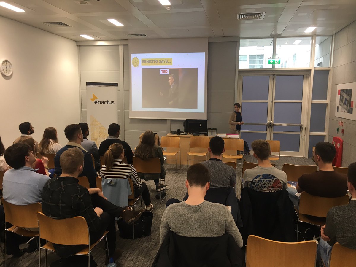 enactusIreland's tweet photo. Laura Dennehy Country Manager going through empathy with all project members! #PTP17 https://t.co/ogZQRIjQ9L