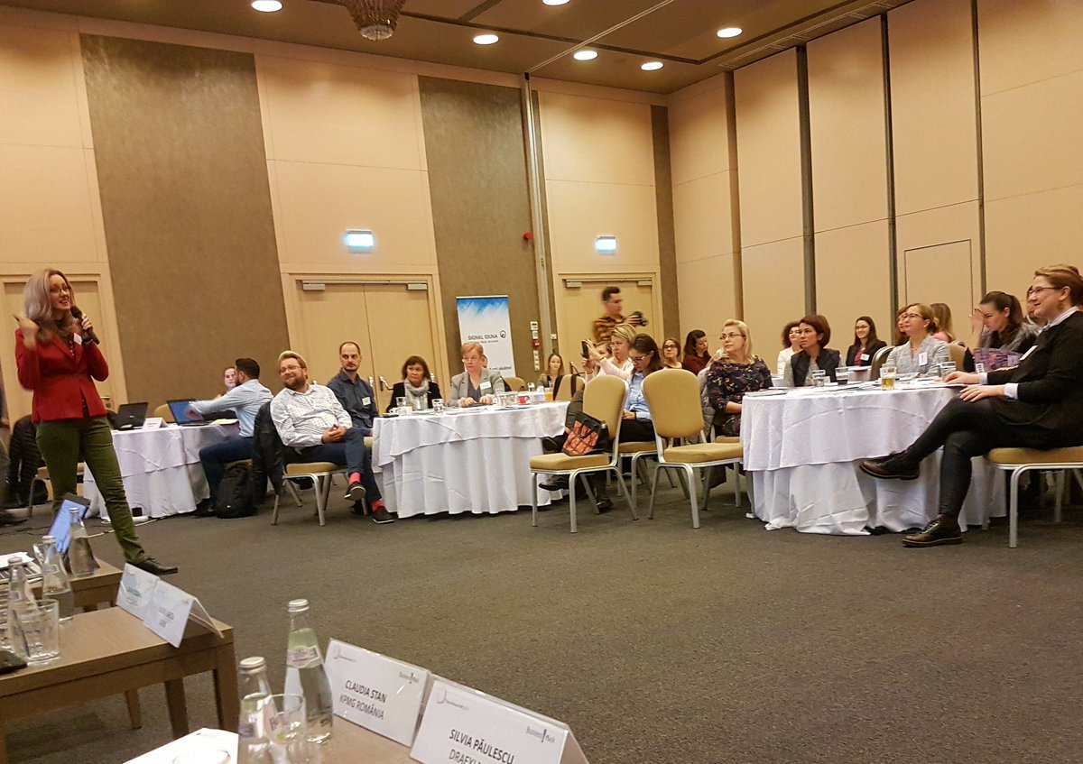 dankoblicska's tweet photo. Full house at #operationalHR conference in #Cluj | Strategy, process and quality on the agenda. https://t.co/jBpRZQCFOs