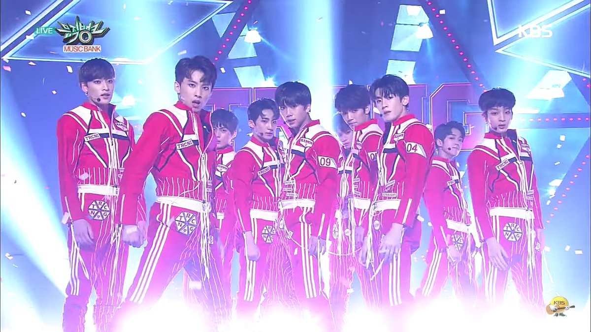 TRCNG_Paper's tweet photo. Pics from @KBSMusicBank! I love them so much💖💖 #TRCNG #티알씨엔지 #지훈 #하영 #태선 #학민 #우엽 #지성 #현우 #시우 #호현 #강민 https://t.co/WqDd401gHf