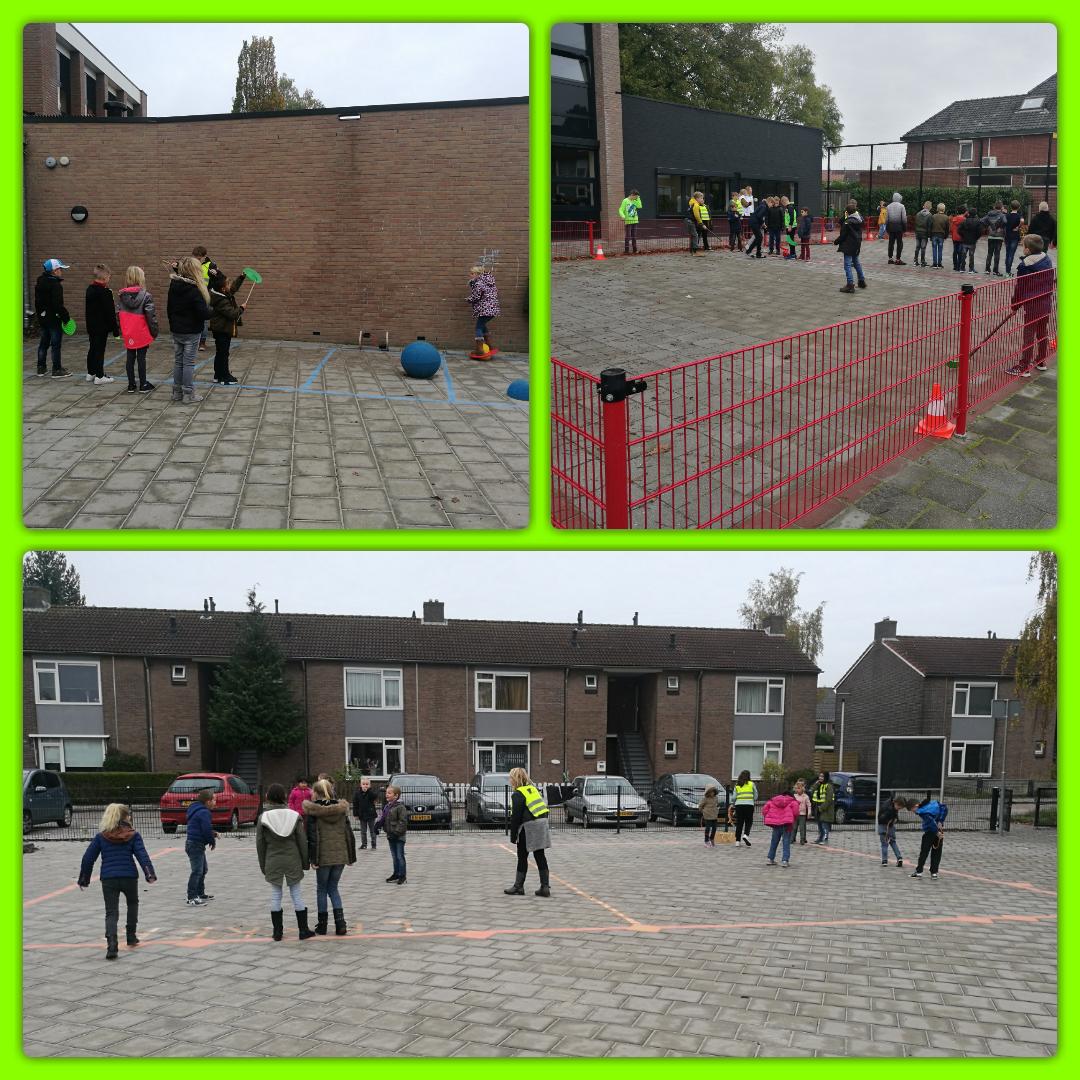 Vandaag heeft groep 7 van <a href="/CBSdeKoning/">CBS de Koning</a> een juniorcoachtraining gehad en vervolgens een volle speelpauze verzorgd. #supervet @BeweegWijs