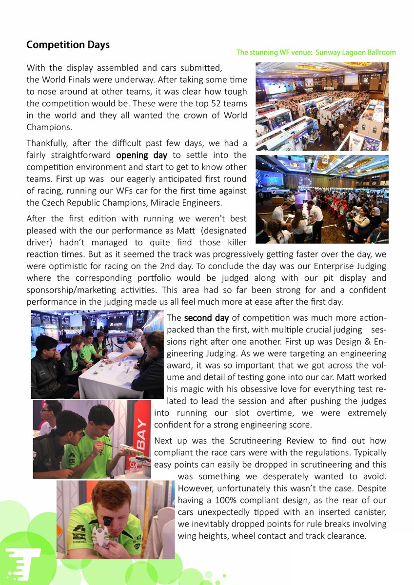 (Part 1) Want to learn more about our #F1SWF adventure in Malaysia? Make sure to read our in-depth summary! <a href="/F1inSchoolsHQ/">STEMRacingHQ</a> @f1inschoolsUK