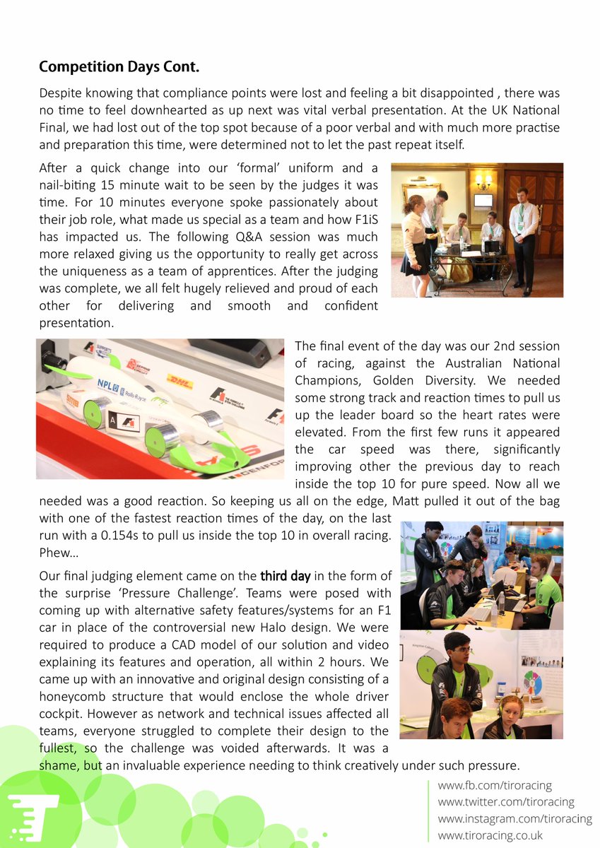 TiroRacing's tweet photo. (Part 2) #F1SWF @F1inSchoolsHQ @f1inschoolsUK #roadtoMalaysia https://t.co/HI39pP5fk5