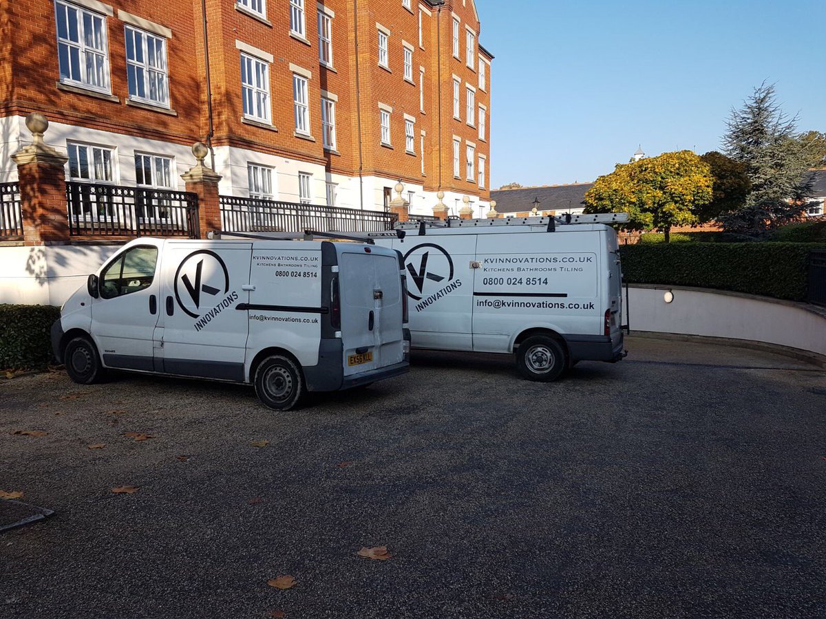 Vans on location!! #KVInnovations #FridayFeeling