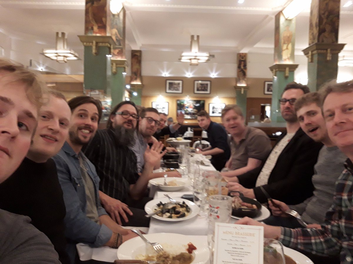 InteractiveDK's tweet photo. Great company last night when all of #dkgame at @gameconnection met up for dinner :) https://t.co/po7odBHpf5