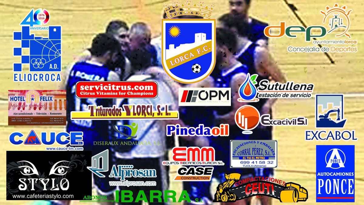 ADEliocroca's tweet photo. #BALONCESTO.  Horarios de nuestros equipos del @LorcaFCSAD AD Eliocroca para este finde. ¡Gracias a los patrocinadores por hacerlo posible! https://t.co/9qBxnMQiOn