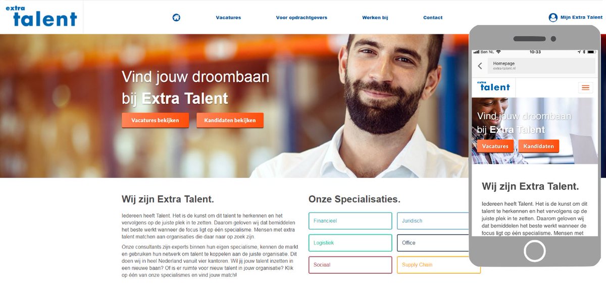 Met trots presenteren wij onze nieuwe website! Neem snel een kijkje op bit.ly/2lL3ieN en laat ons weten wat je ervan vindt!