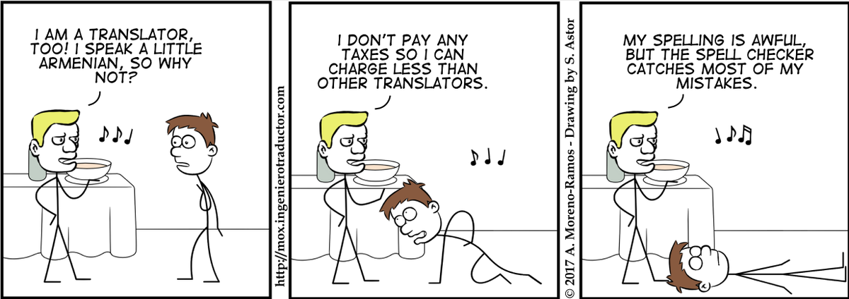 Mox_Translator's tweet photo. How to kill a translator in three acts https://t.co/1biZOloCeJ
