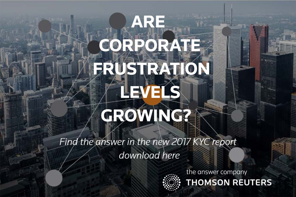 #KYC frustration is growing. 3 reasons why firms are switching #banks. gag.gl/snZ06E #TRFinRisk